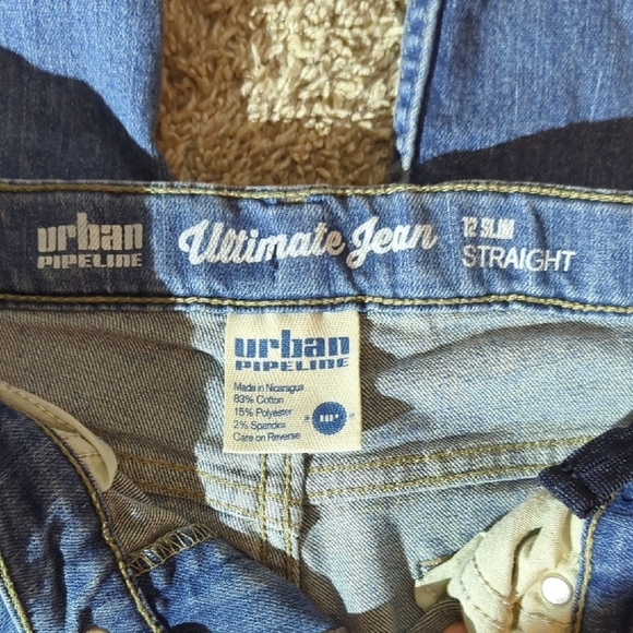 boys Size 12 Sim Blue Jeans - Picture 2 of 4